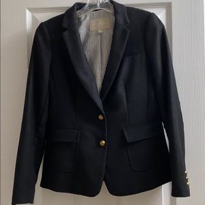 Black Wool Blazer